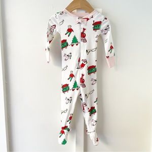 BEAUFORT BONNET noelle's footed night night charlie choo choo